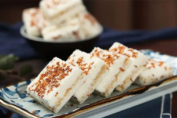 桂花糕用大米還是糯米做 桂花糕用什么粉做最好 桂花糕用大米還是糯米做 桂花糕用什么粉做最好