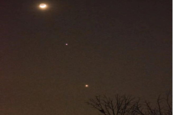 全國(guó)多地現(xiàn)“三星連珠”天象 三星連珠是什么天象 全國(guó)多地現(xiàn)“三星連珠”天象 三星連珠是什么天象