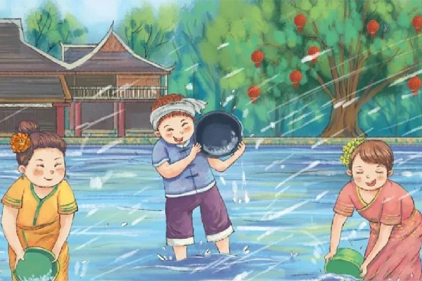 潑水節(jié)男子戴頭盔拿水槍進(jìn)銀行火拼 潑水節(jié)是哪個地方的習(xí)俗